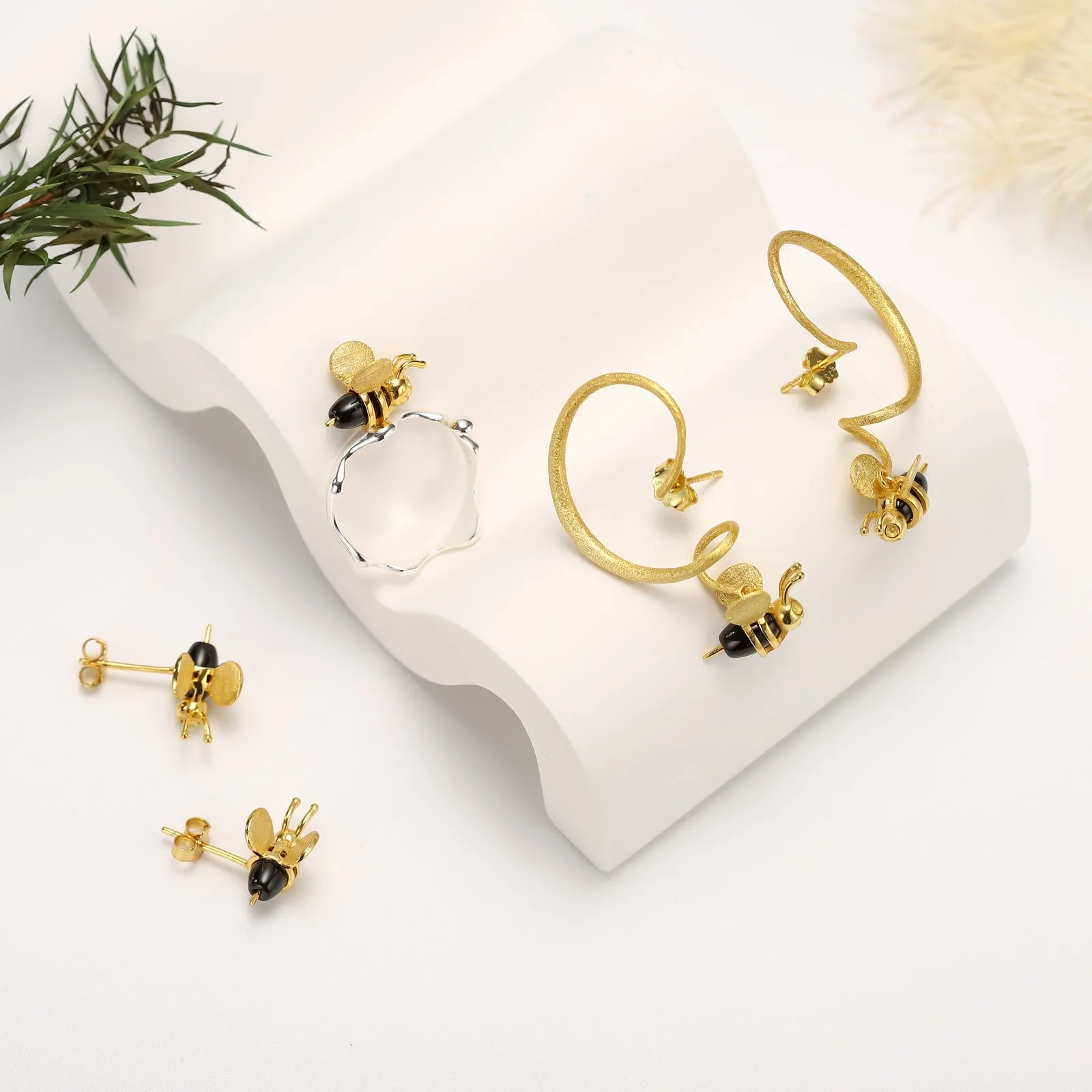 Bee Earrings