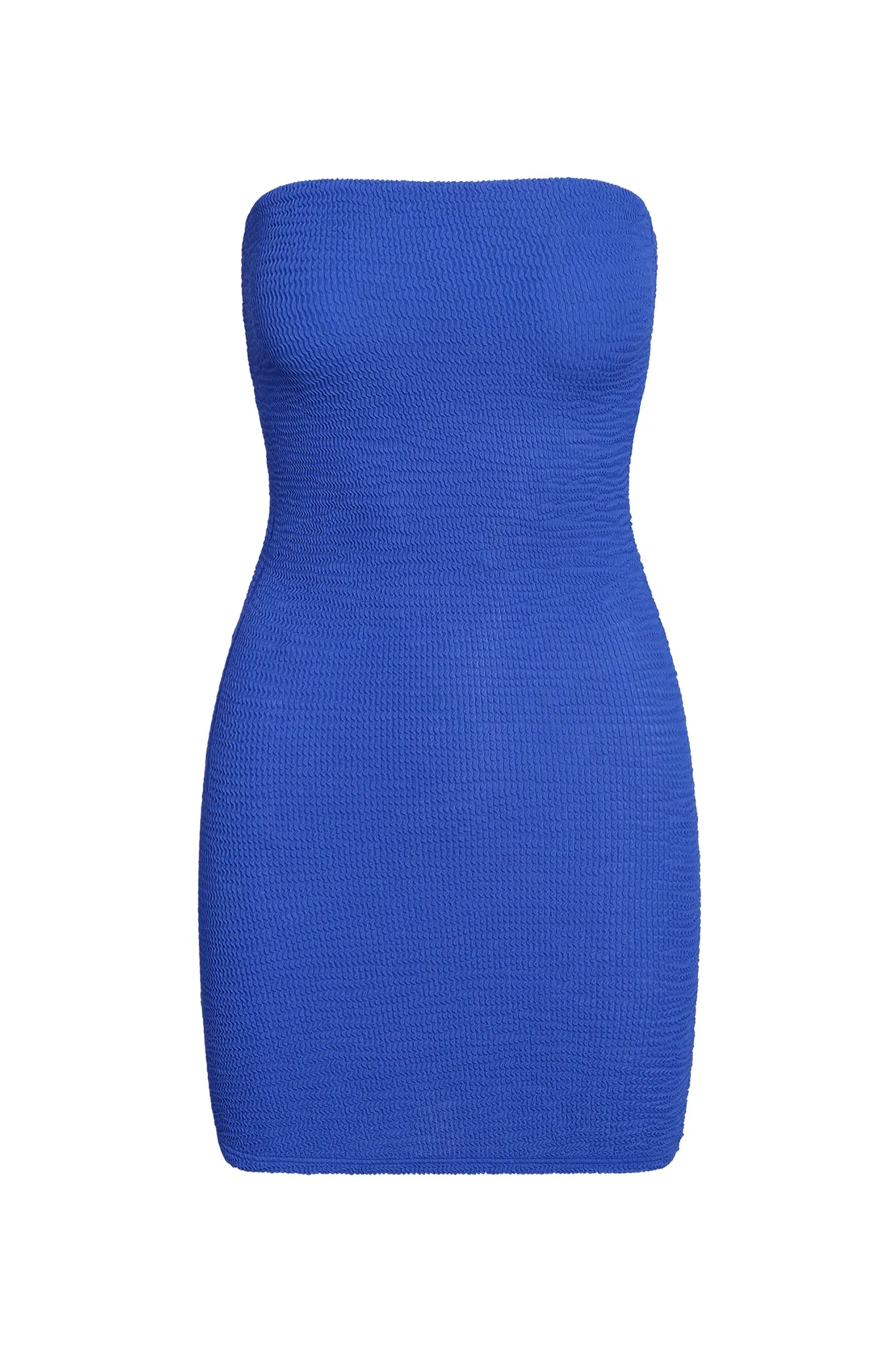 Bimini Dress - Cobalt Crinkle