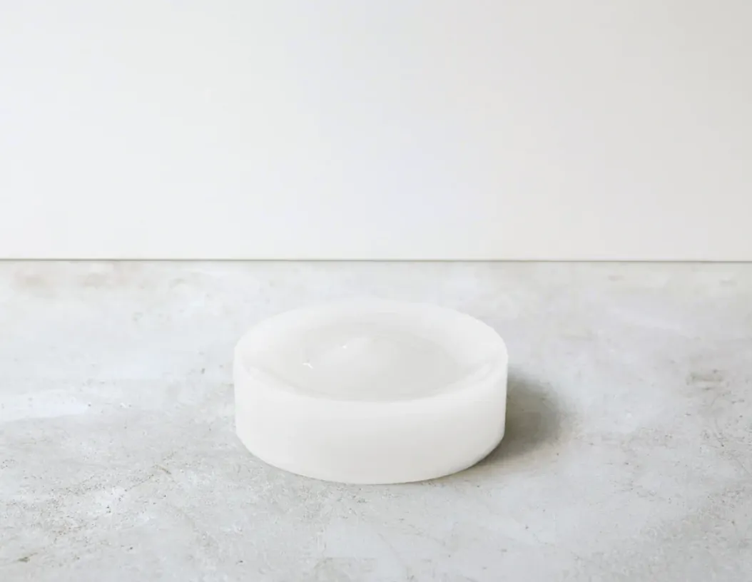 BINU BINU: Incense Holder - White Onyx