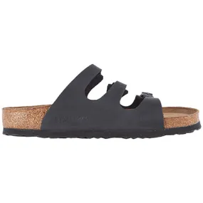 BIRKENSTOCK FLORIDA OILED BLACK - WOMENS