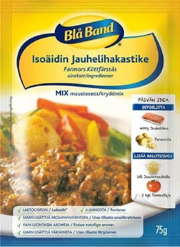 Blå Band Grandmother's Minced Meat Sauce 75g