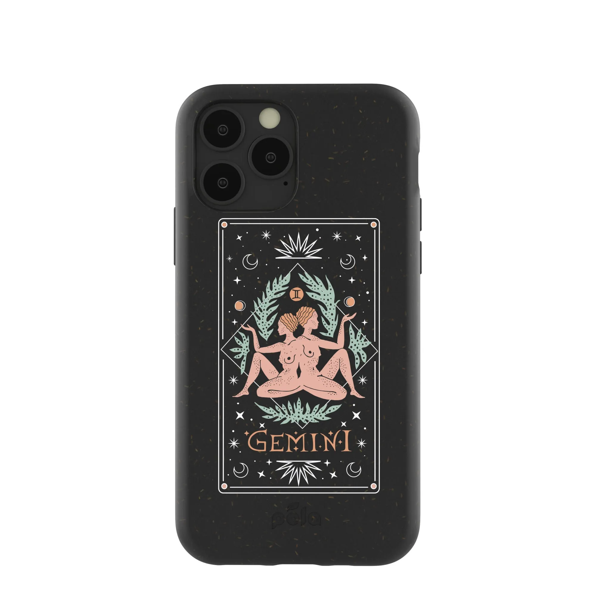 Black Gemini iPhone 11 Pro Case