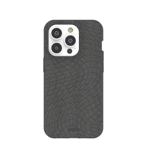 Black Mesh Flex iPhone 14 Pro Case with MagSafe Module