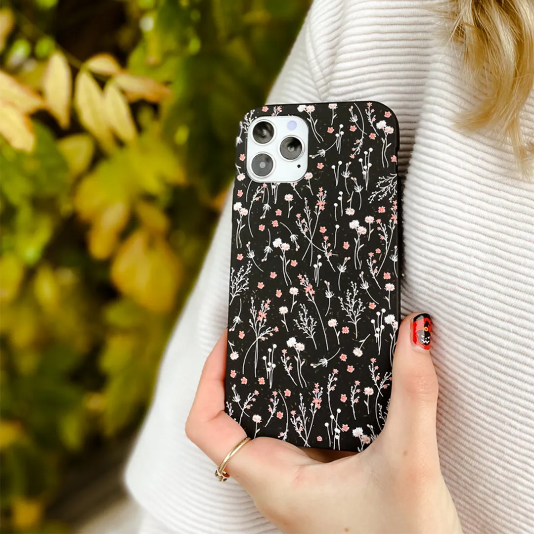 Black Night Garden iPhone XR Case