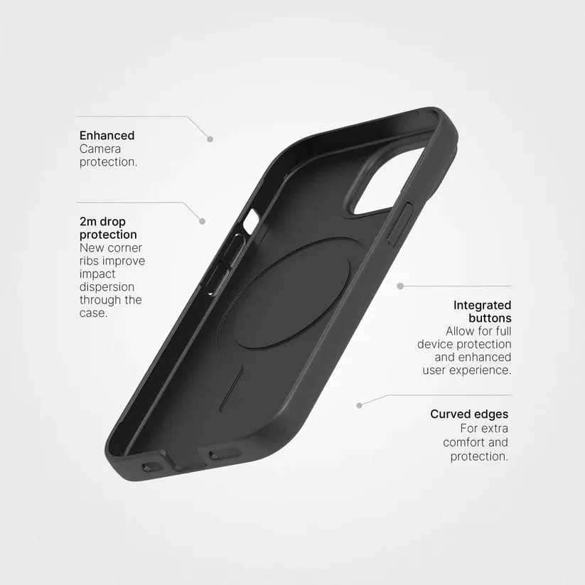 Black, No Plastic - PLNTPRTCT™ Circular Mobile Case & Screen Protector Bundle | Free Charging Cable worth €30