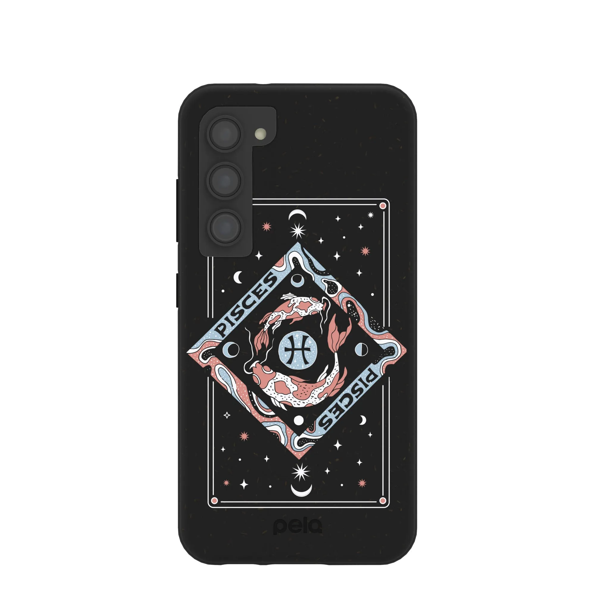 Black Pisces Samsung Galaxy S23 Case