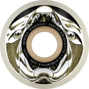 Bones - Gravette Salmon Illa V6 Widecut X-Formula 97A Wheels (53mm)