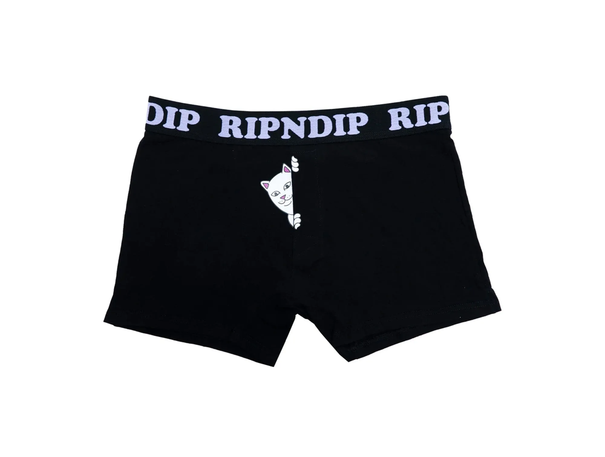 Boxer Ripndip Boxer Peek A Nermal Hombre Negro