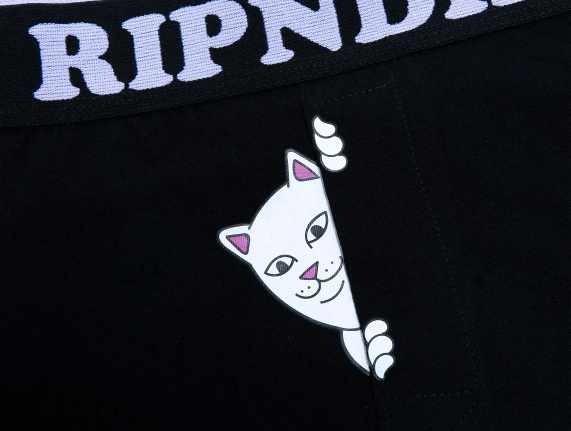 Boxer Ripndip Boxer Peek A Nermal Hombre Negro