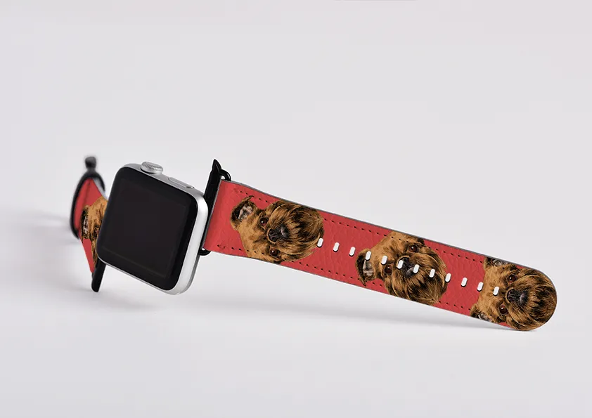 Brussels Griffon Soho Orange Apple Watch Strap