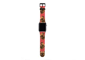 Brussels Griffon Soho Orange Apple Watch Strap