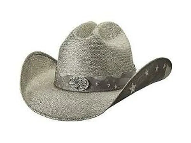 Bullhide Land Of Freedom Straw Cowboy Hat Style 5013