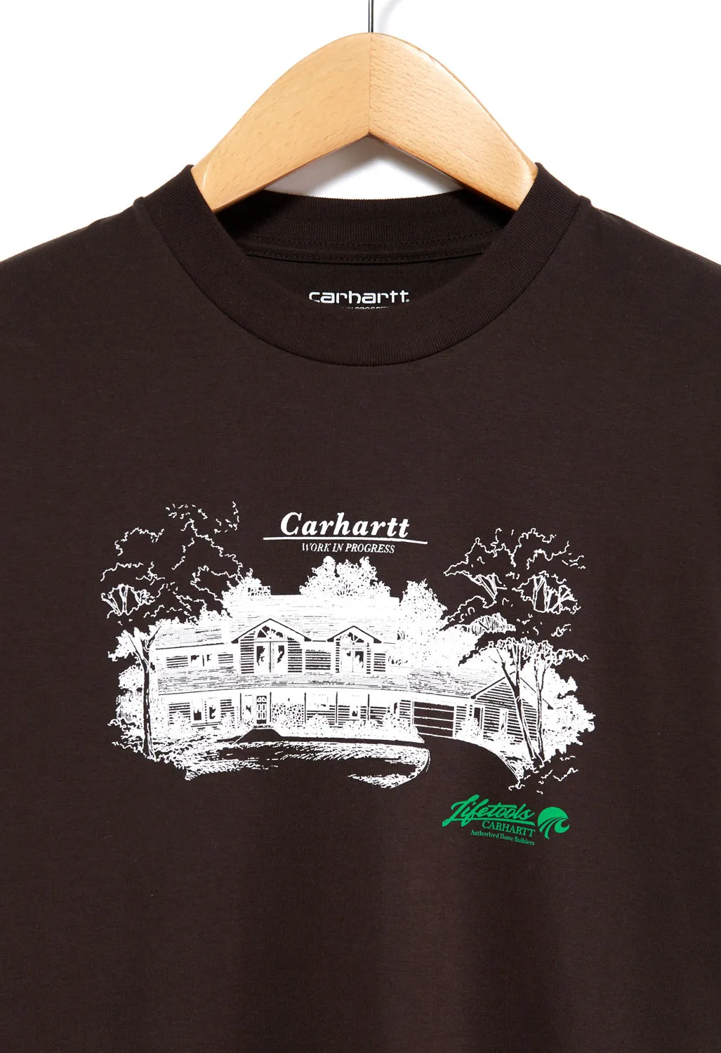 Carhartt WIP Men's Home Builders T-Shirt - Dark Umber