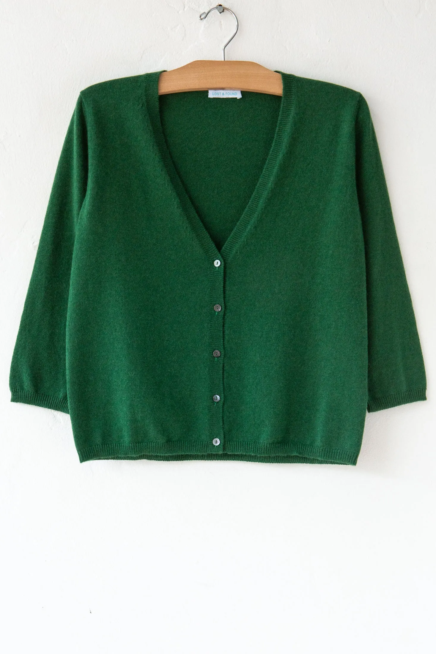 Cashmere Cardigan Vetiver