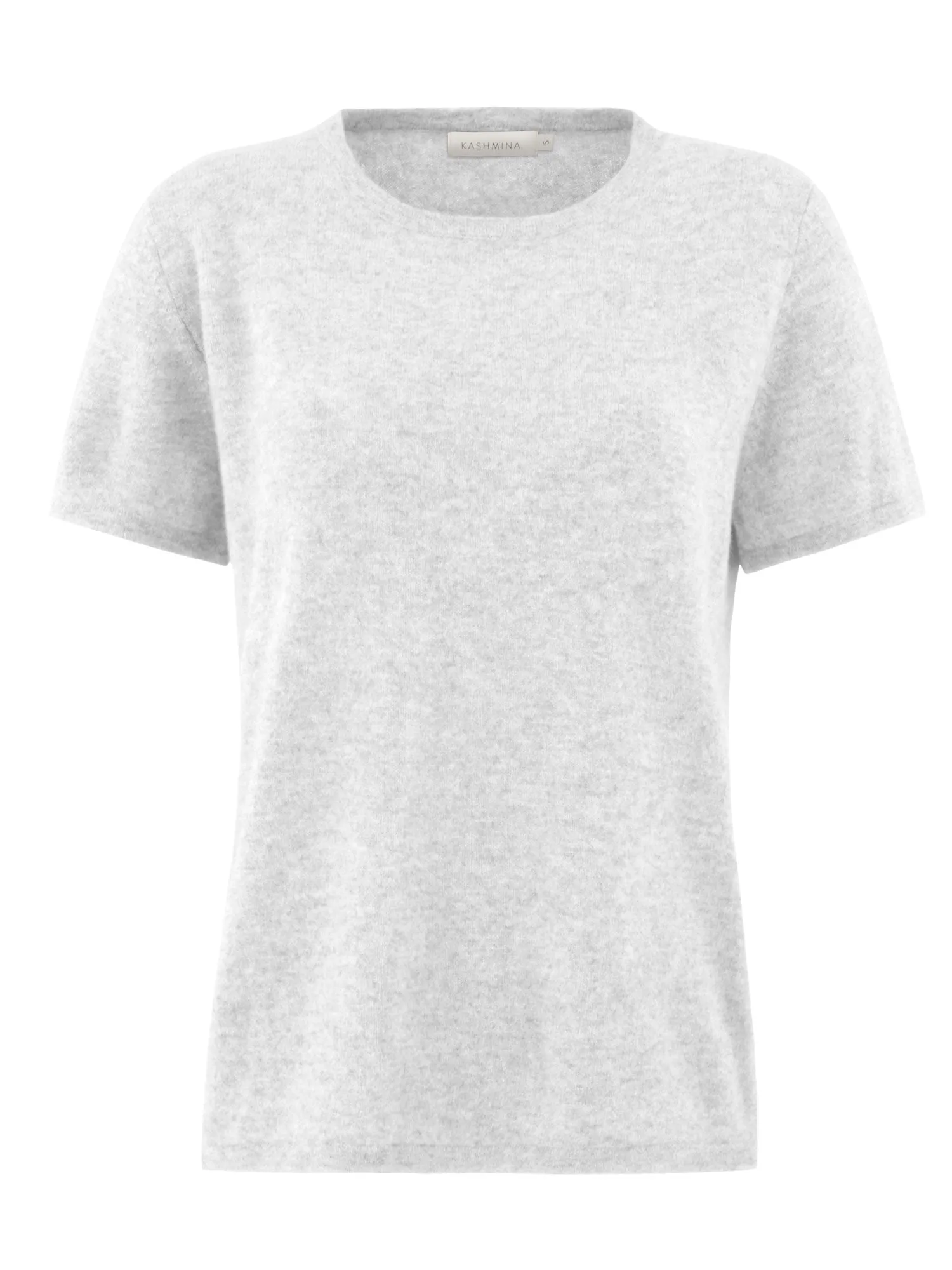 Cashmere T-shirt "Fresh" - light grey