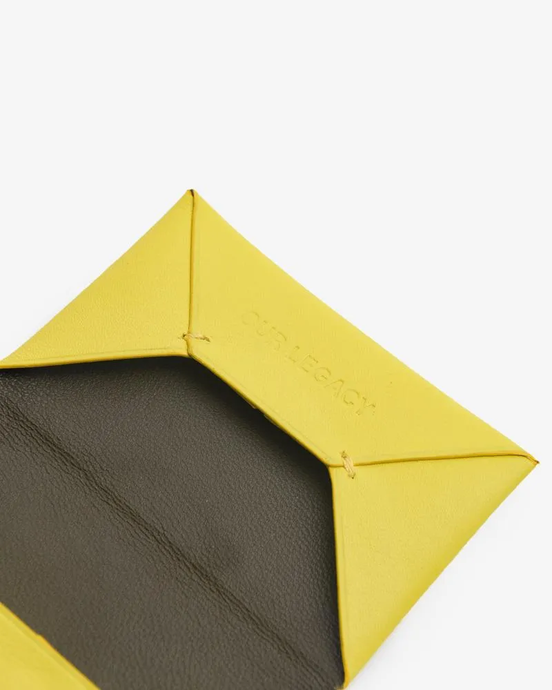 Chorus Bi-Fold Card Holder in Yellow