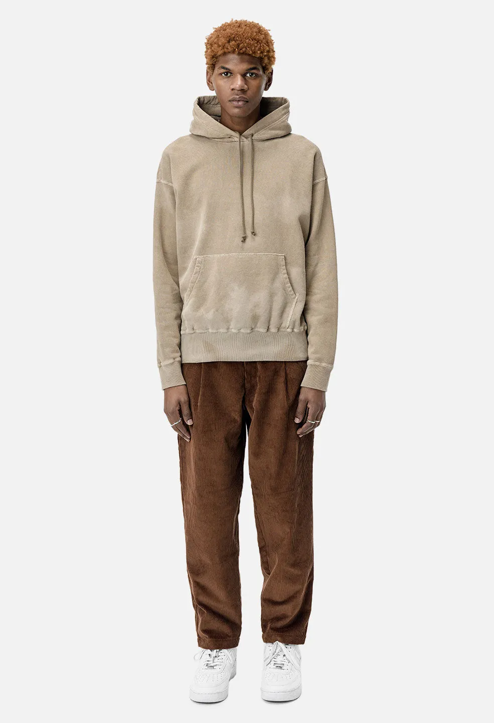 Chrome Hoodie / Washed Tan