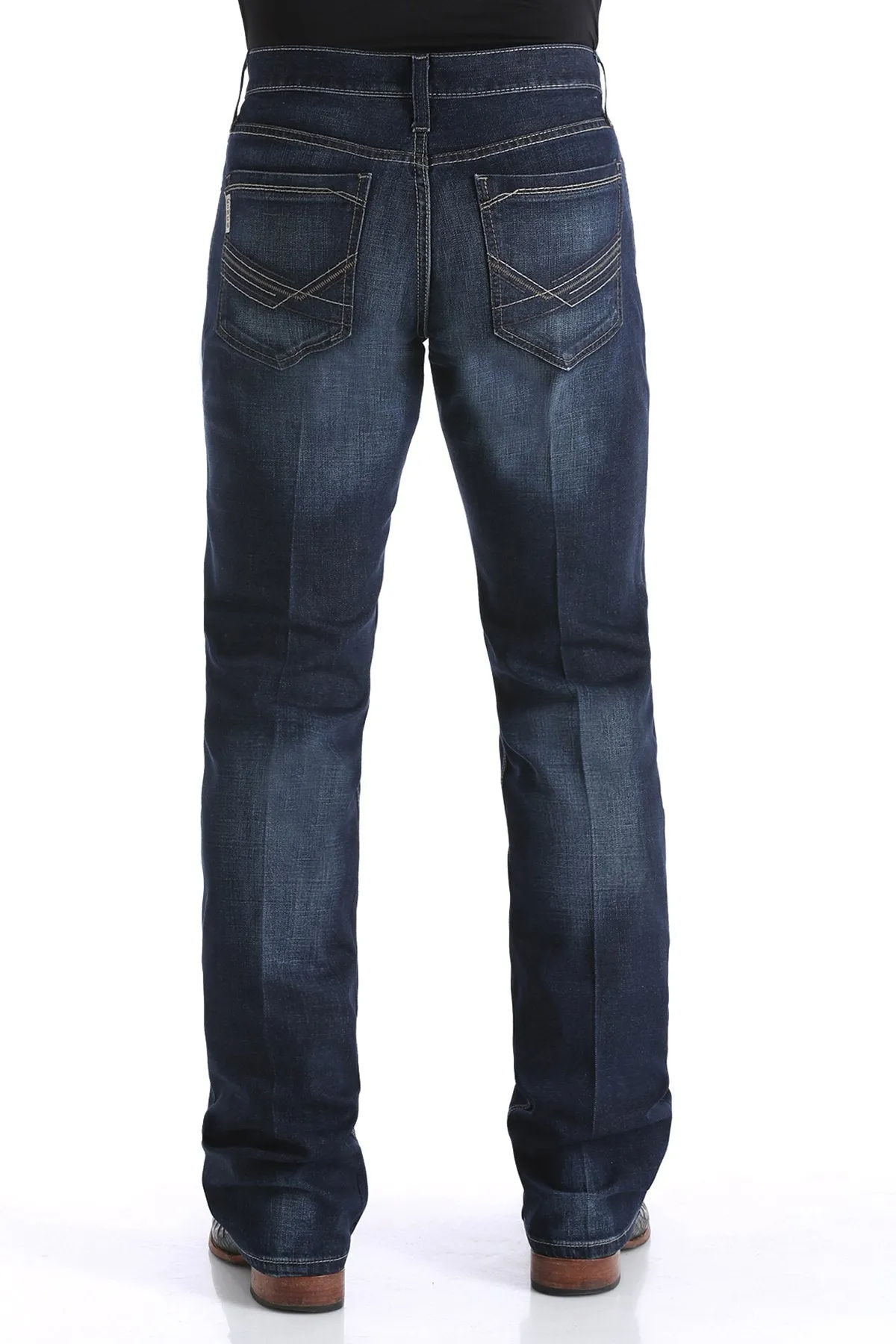 CINCH MEN'S SLIM FIT IAN - DARK STONEWASH STYLE MB565436001