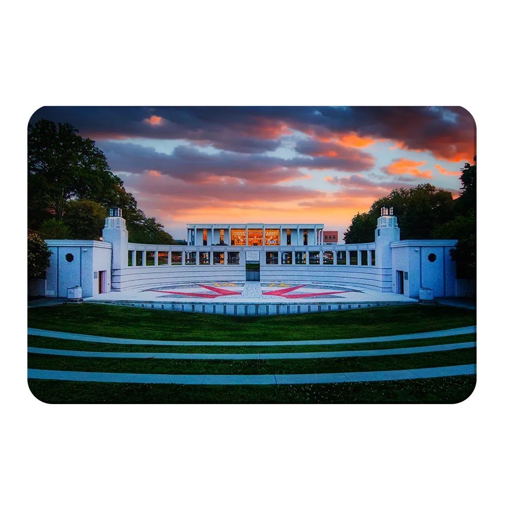 Clemson Tigers - Overlooking Cooper Library Sunset