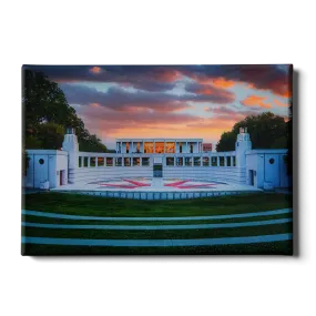 Clemson Tigers - Overlooking Cooper Library Sunset