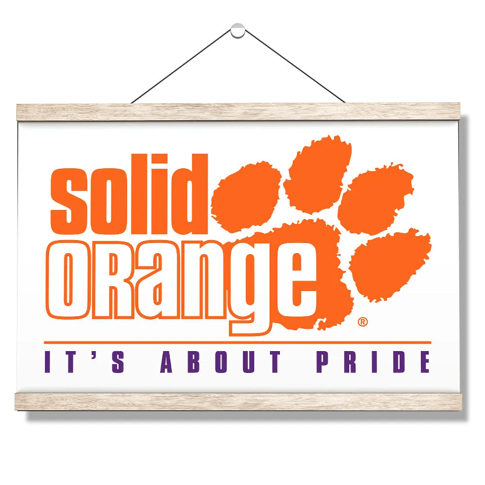 Clemson Tigers - Solid Orange It's About Pride