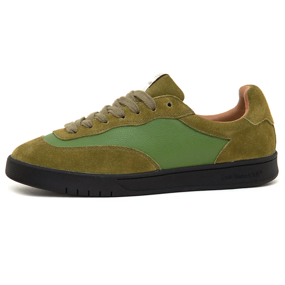 CM001 - Leather / Suede Lo (Cedar Green / Black) (S )