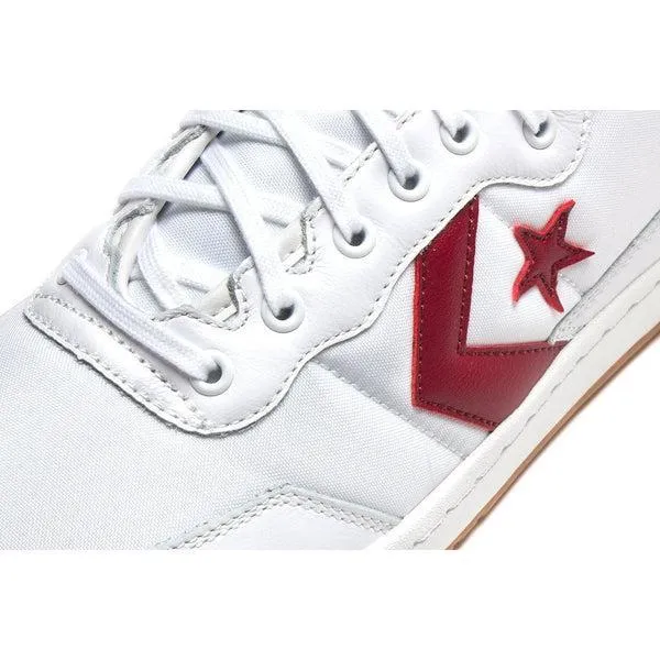 Converse CONS OG Block Fastbreak Pro Mid- White- Team Red