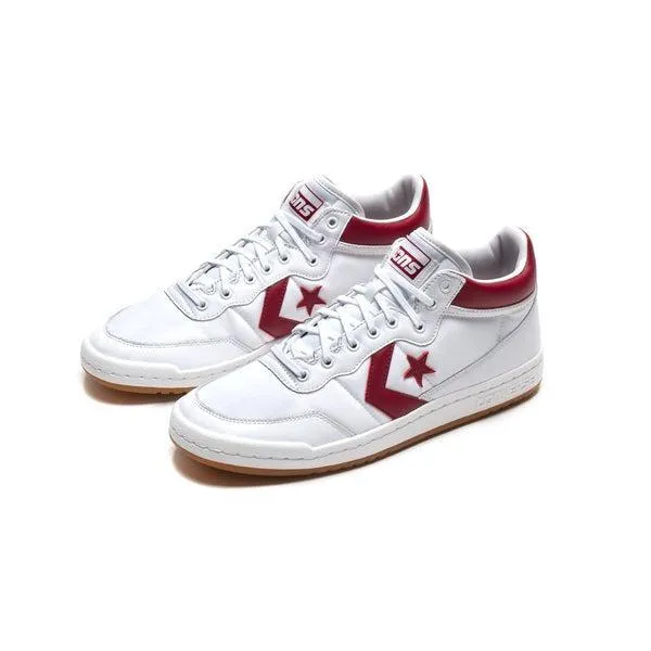 Converse CONS OG Block Fastbreak Pro Mid- White- Team Red