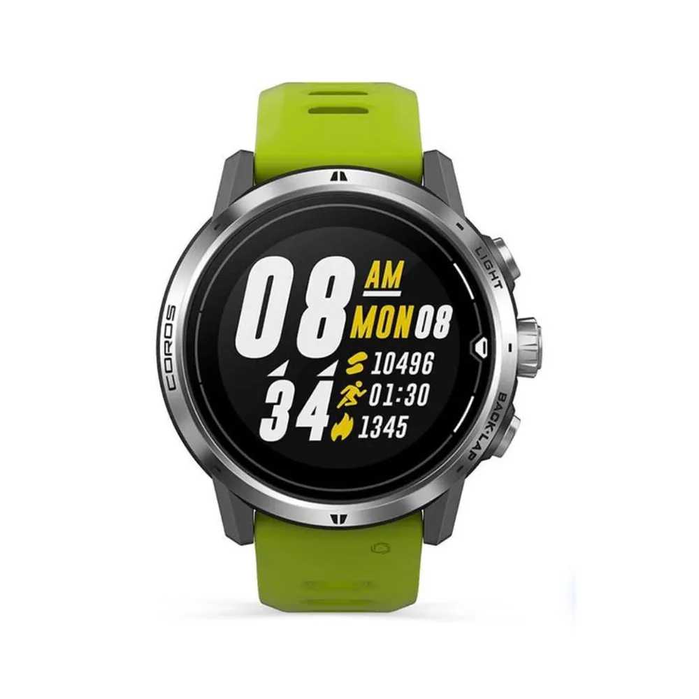 Coros Apex Pro Multisport GPS Watch - Silver