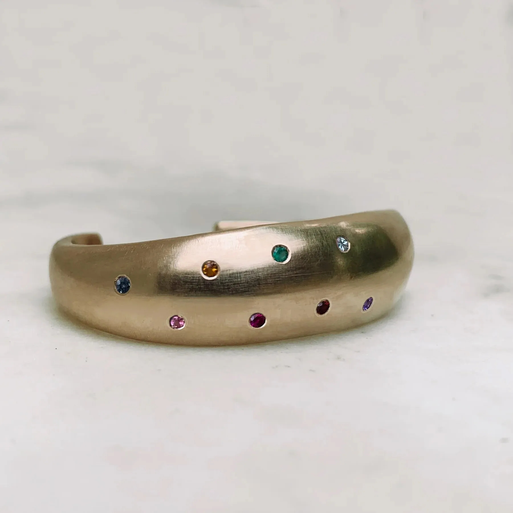 CUSTOMIZE AN AMANDA BIRTHSTONE CUFF