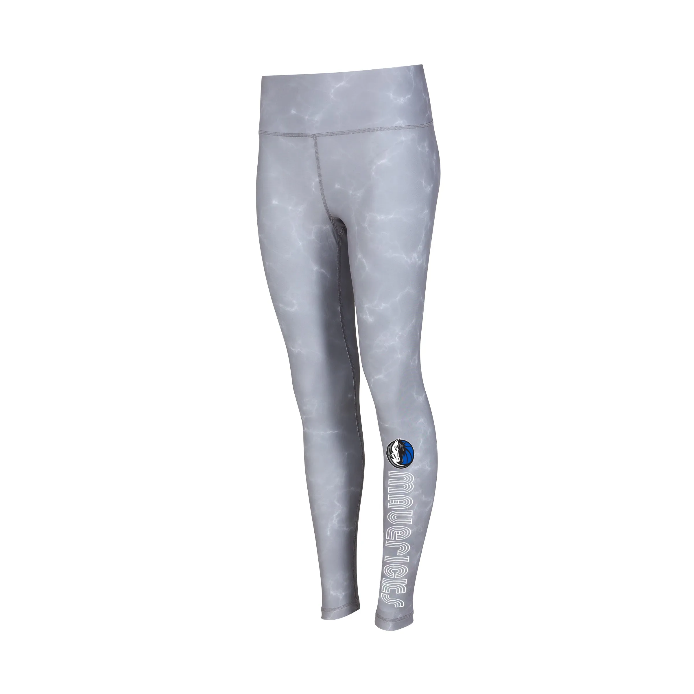 DALLAS MAVERICKS CONCEPT SPORTS WOMENS MARBLE LEGGINGS