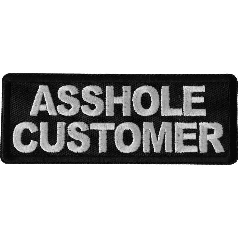 Daniel Smart Asshole Customer Patch