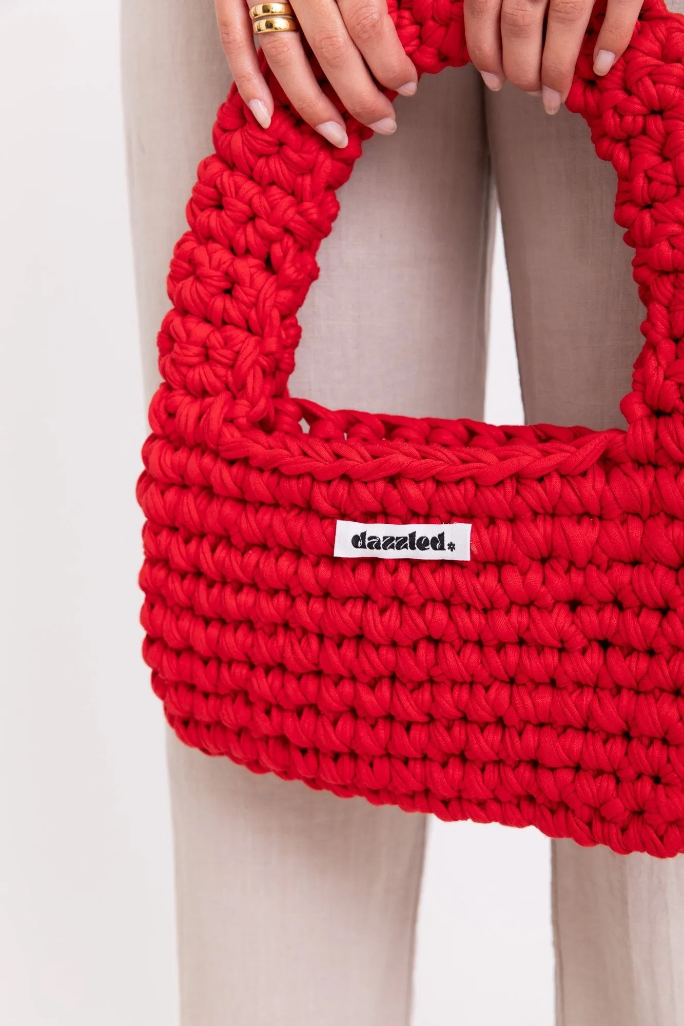 DAZZLED The Ava Bag Red