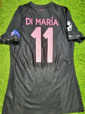 Di Maria PSG Paris Saint Germain UEFA PLAYER ISSUE 2015 2016 Third Jersey Shirt Maillot L SKU# 658899-011