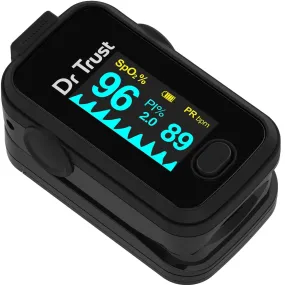 Dr Trust USA Signature Fingertip Pulse Oximeter Spo2 check 201 (Black)