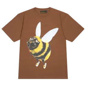 Drew house bizzy ss tee brown