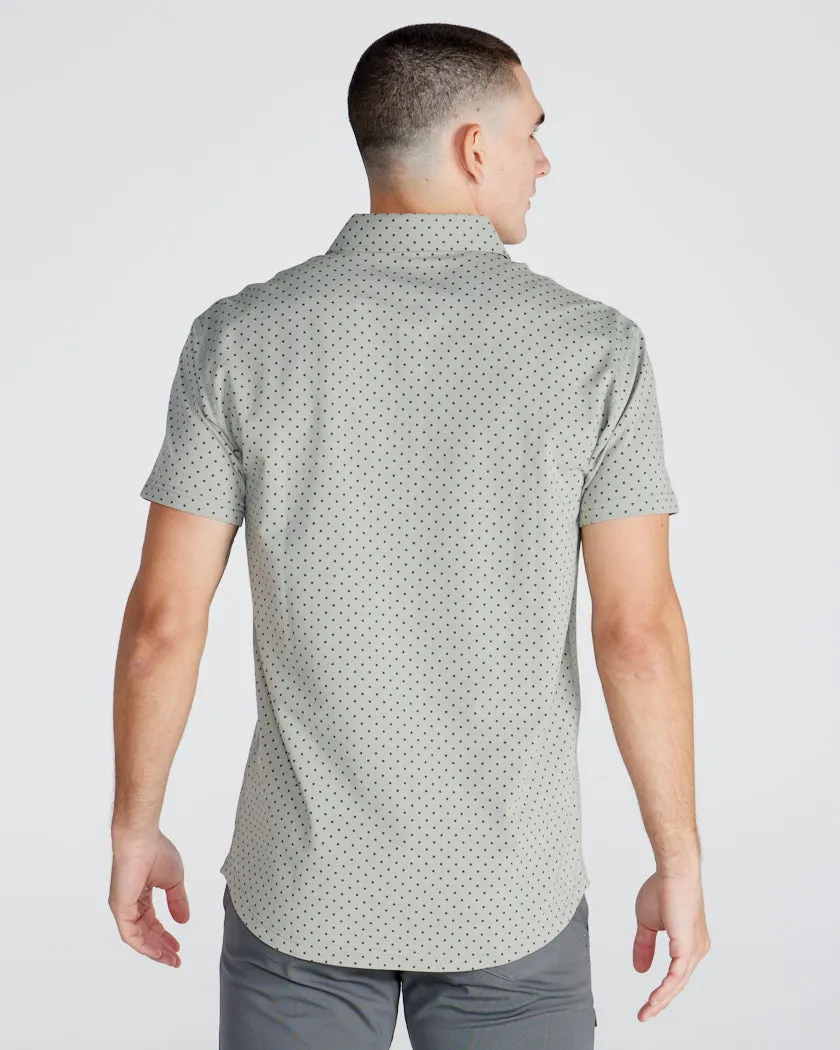 Drop-Cut: LUX Dotted Polo <!-- Size XXL -->