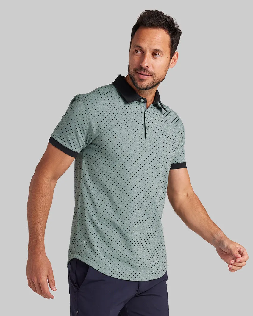 Drop-Cut: LUX Dotted Polo <!-- Size XXL -->