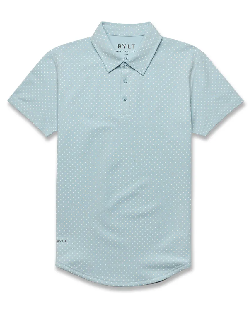 Drop-Cut: LUX Dotted Polo <!-- Size XXL -->