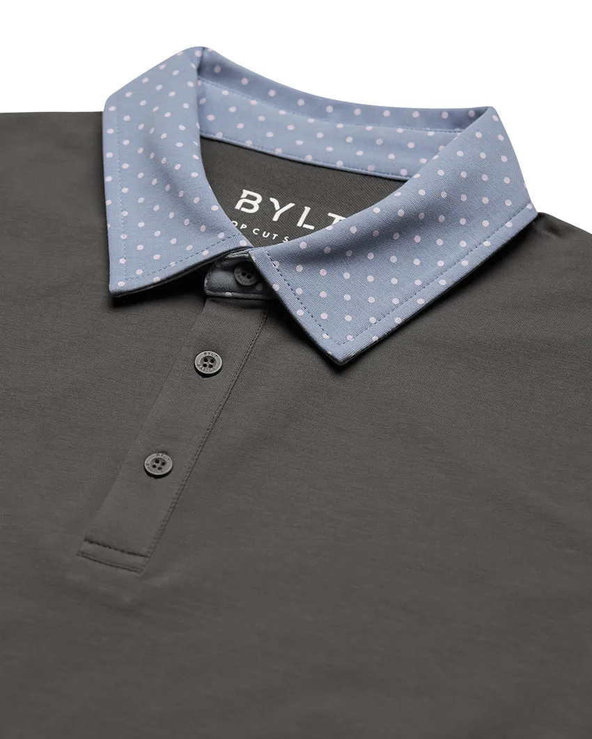 Drop-Cut: LUX Dotted Polo <!-- Size XXL -->