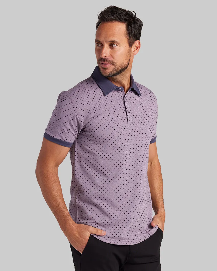 Drop-Cut: LUX Dotted Polo <!-- Size XXL -->