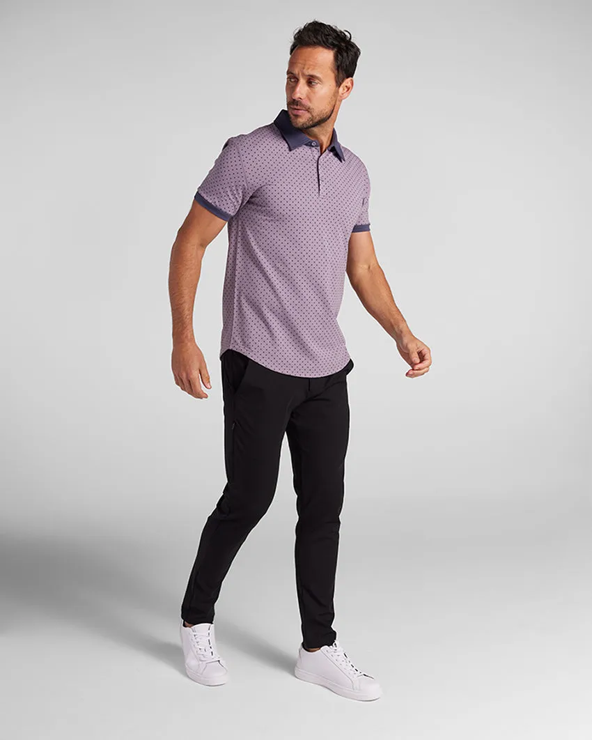 Drop-Cut: LUX Dotted Polo <!-- Size XXL -->