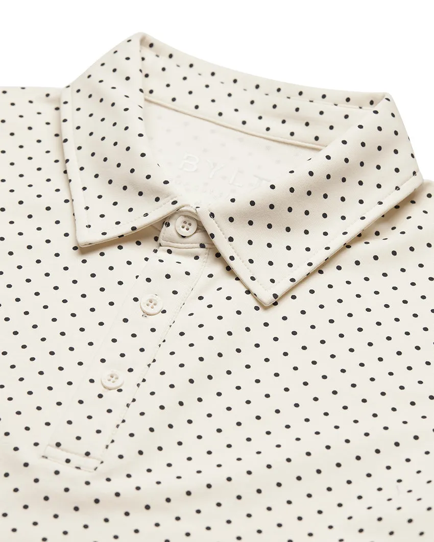 Drop-Cut: LUX Dotted Polo <!-- Size XXL -->