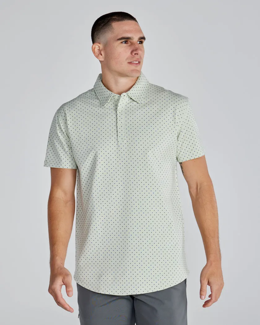 Drop-Cut: LUX Dotted Polo <!-- Size XXL -->