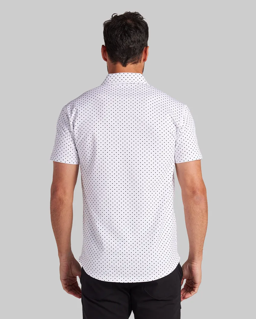 Drop-Cut: LUX Dotted Polo <!-- Size XXL -->