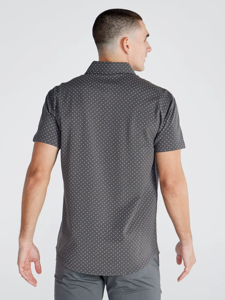 Drop-Cut: LUX Dotted Polo <!-- Size XXL -->