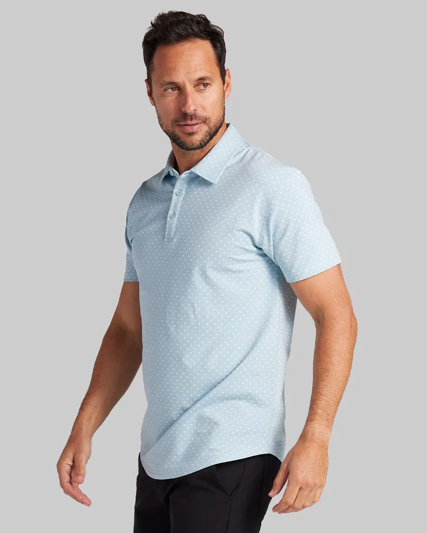 Drop-Cut: LUX Dotted Polo <!-- Size XXL -->