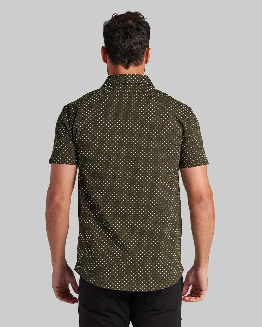 Drop-Cut: LUX Dotted Polo <!-- Size XXL -->