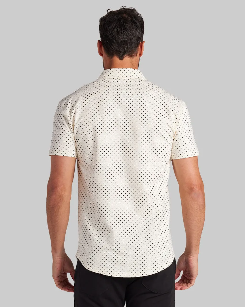 Drop-Cut: LUX Dotted Polo <!-- Size XXL -->