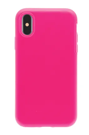 DUAL LAYER PROTECTIVE CASE - IPHONE X (PINK)